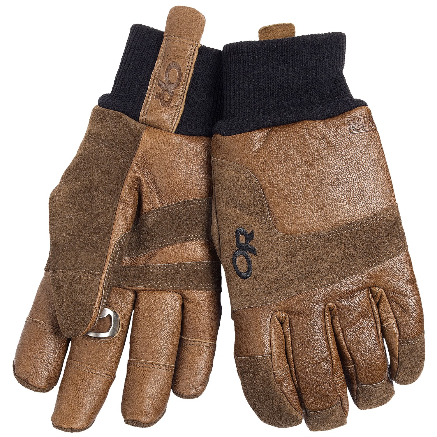 Outdoor Research Blackpowder Leather Gloves (For Men) 7700W Save 52