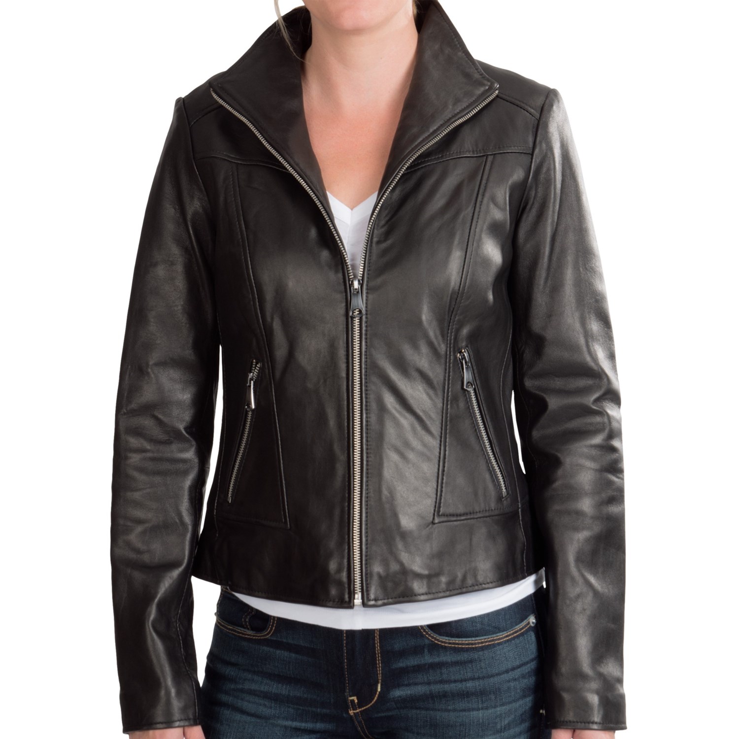 Marc New York by Andrew Marc Gwyneth Leather Jacket (For Women) 7888R