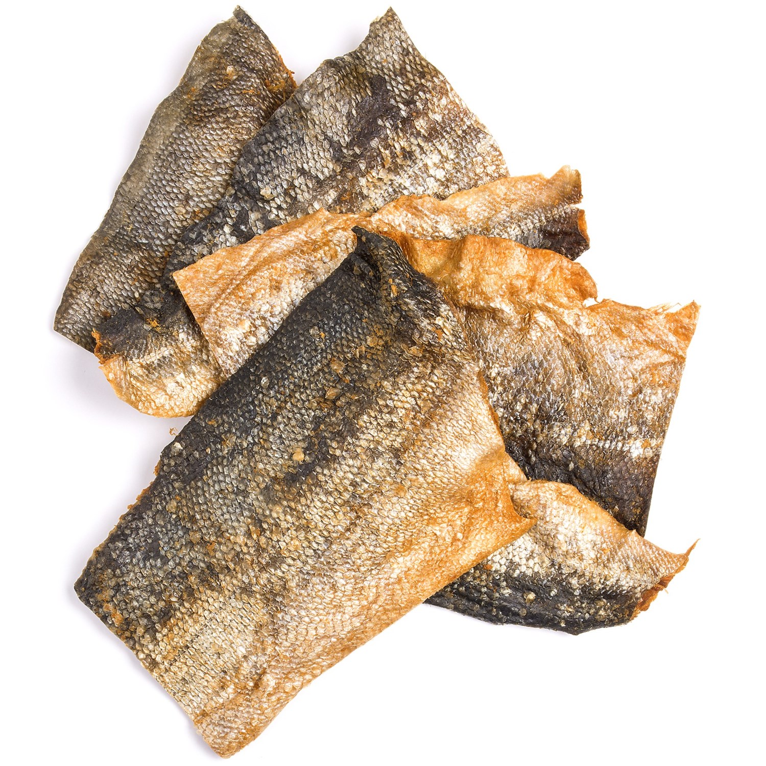 Outback Jack Wild Salmon Half Fish Skin Dog Treats 6Pack 7894A