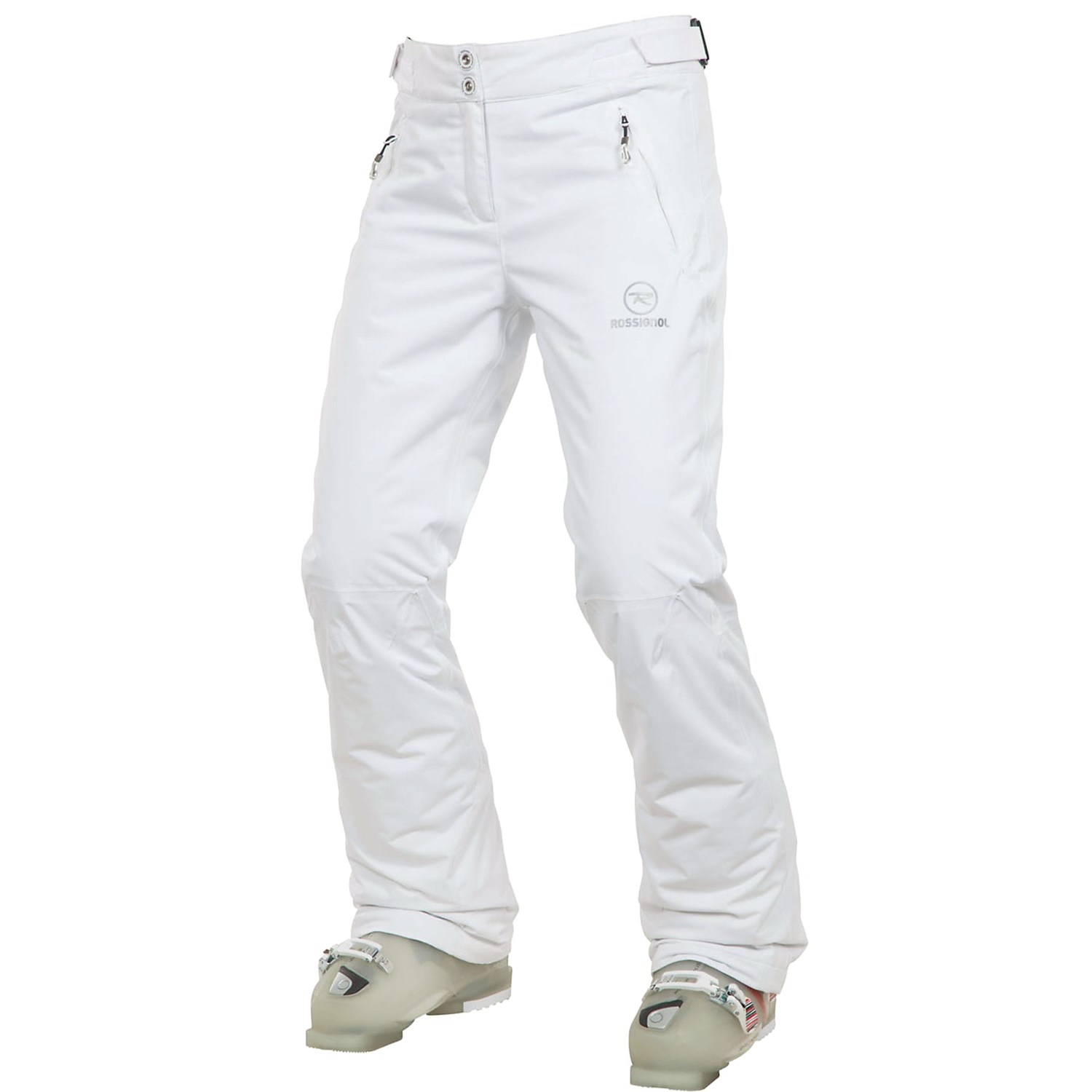 white moon track pants