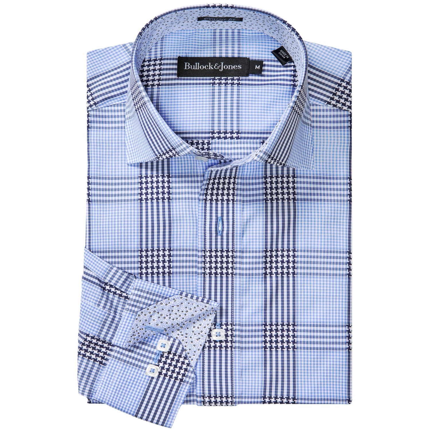 herringbone plaid shirt
