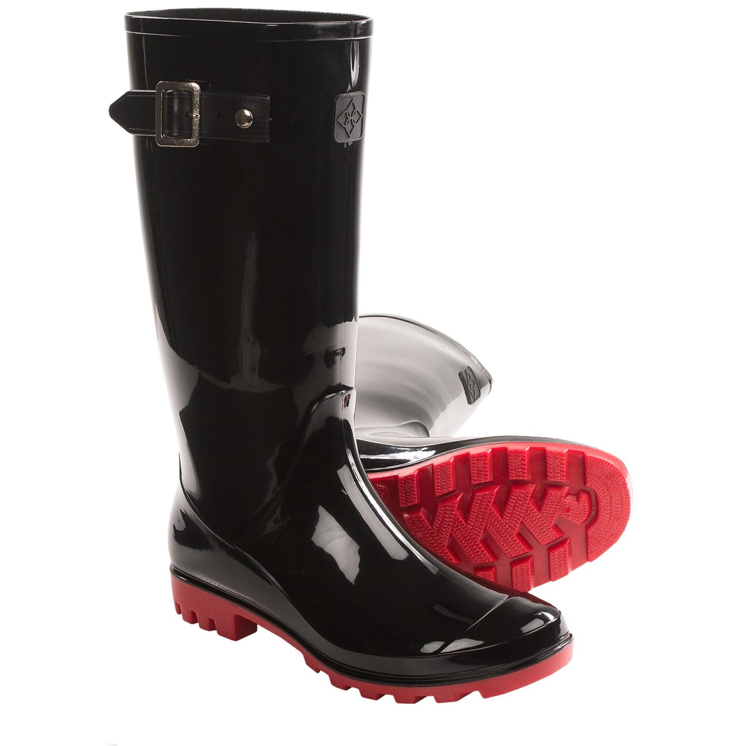 buckle rain boots