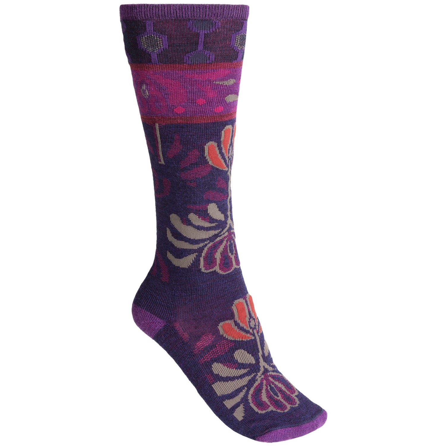 SmartWool Reflections Flower KneeHigh Socks (For Women) 8229A