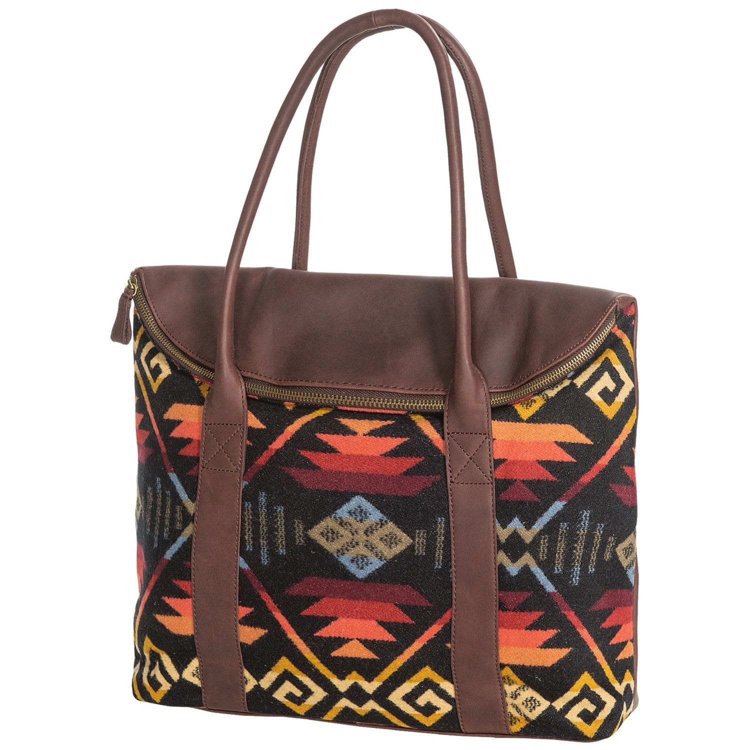 Pendleton Coyote Butte Overnight Tote Bag Leather 8330P Save 39