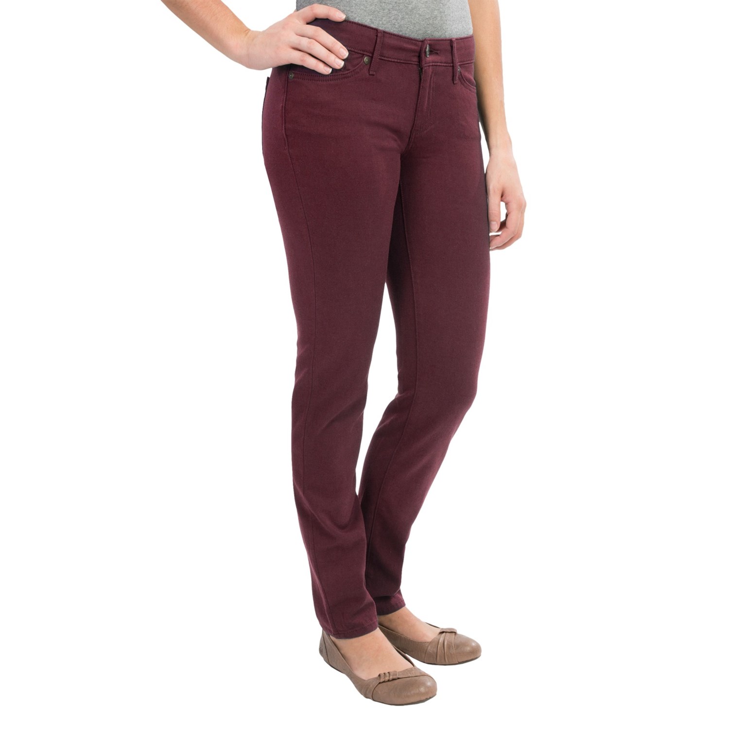 women's colored skinny jeans