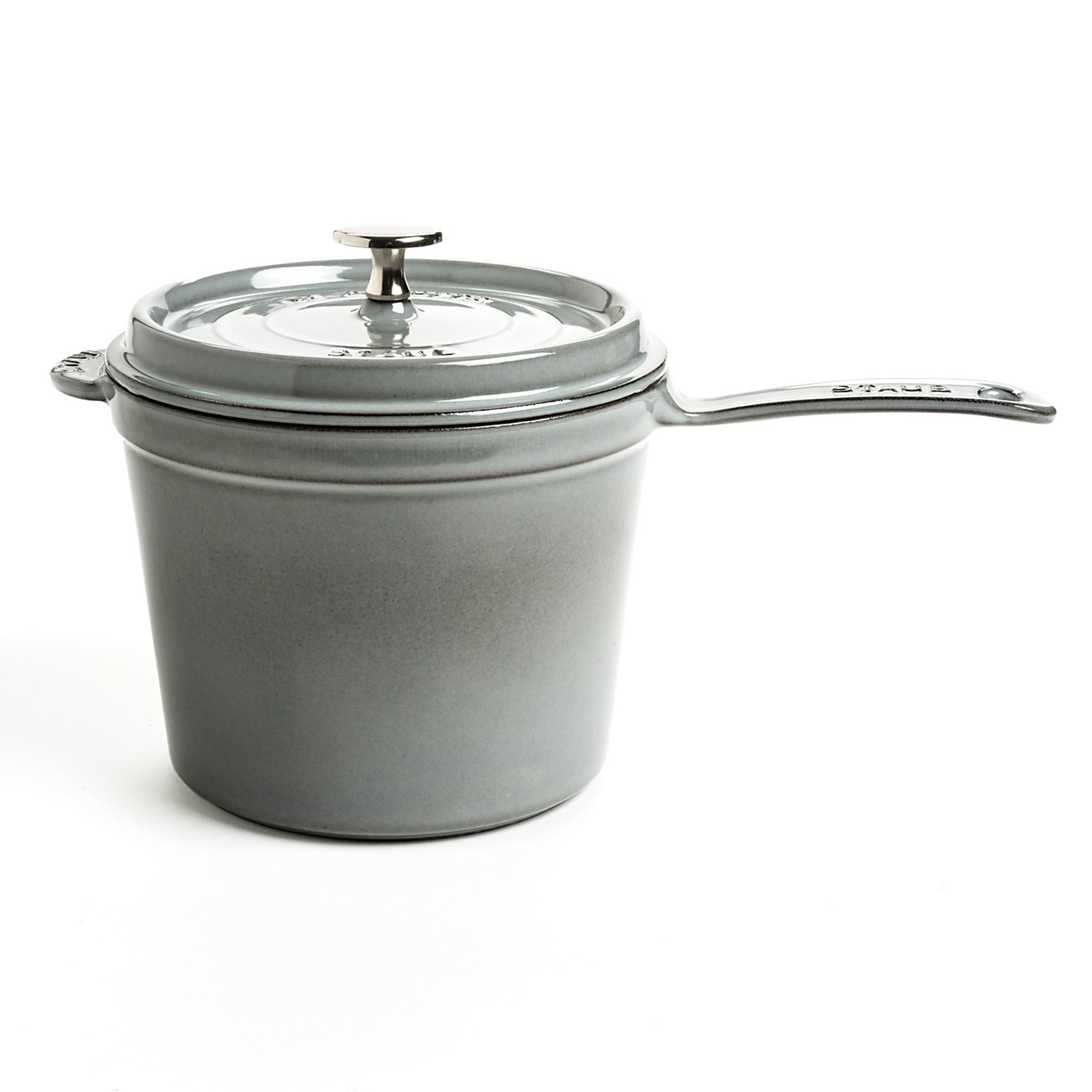 Staub Covered Sauce Pan Enameled Cast Iron, 3 qt. 8496T