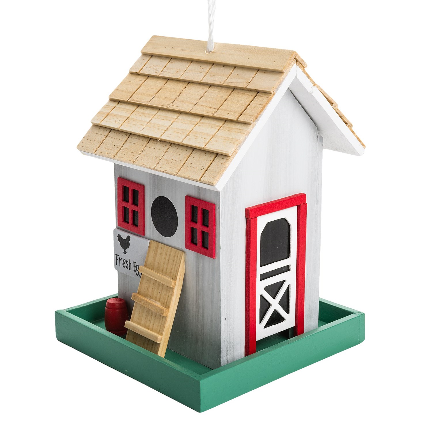Home Bazaar Chicken Coop Birdfeeder 9107N - Save 55%