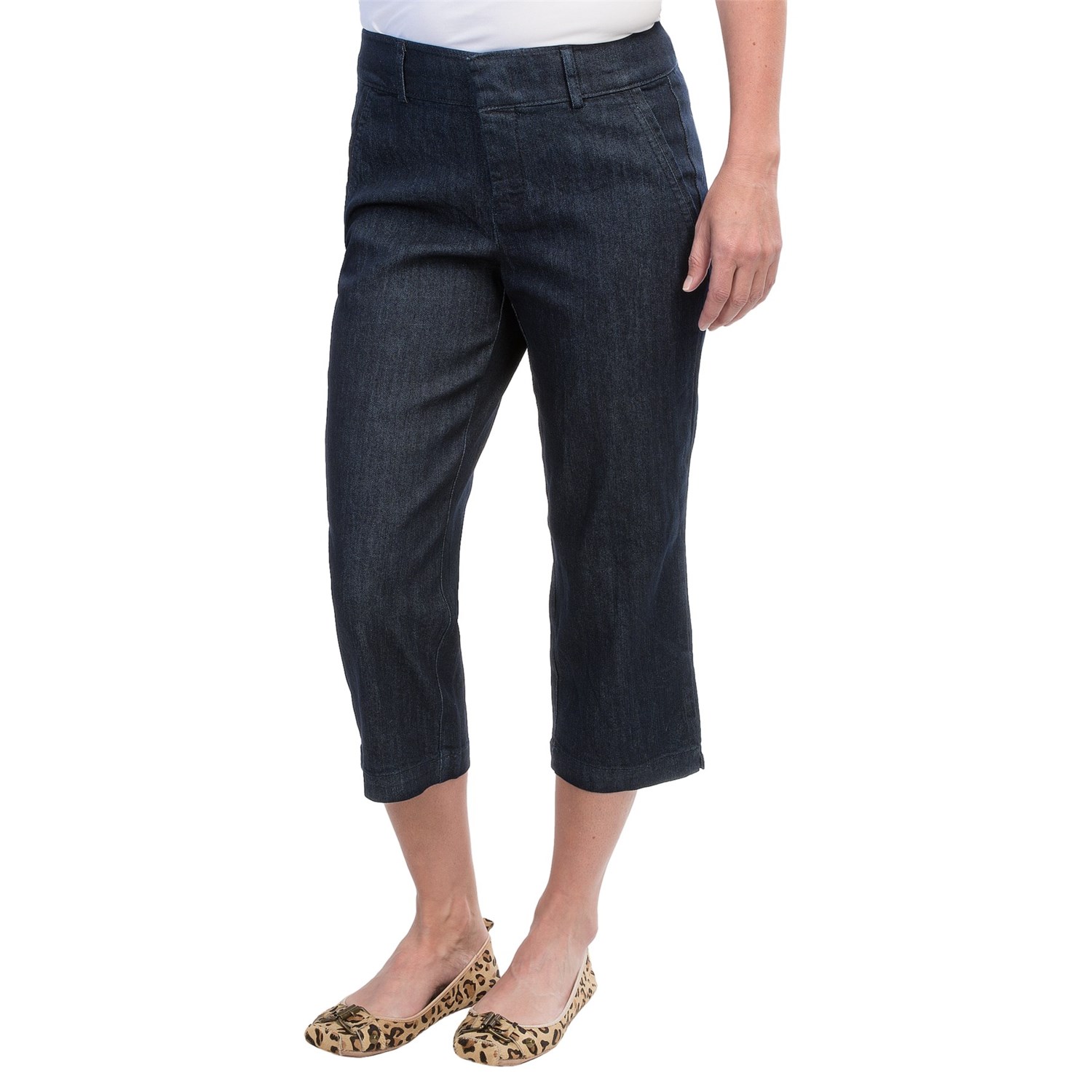 denim capris for women