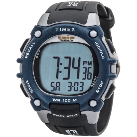 timex ironman 100 lap watch instructions