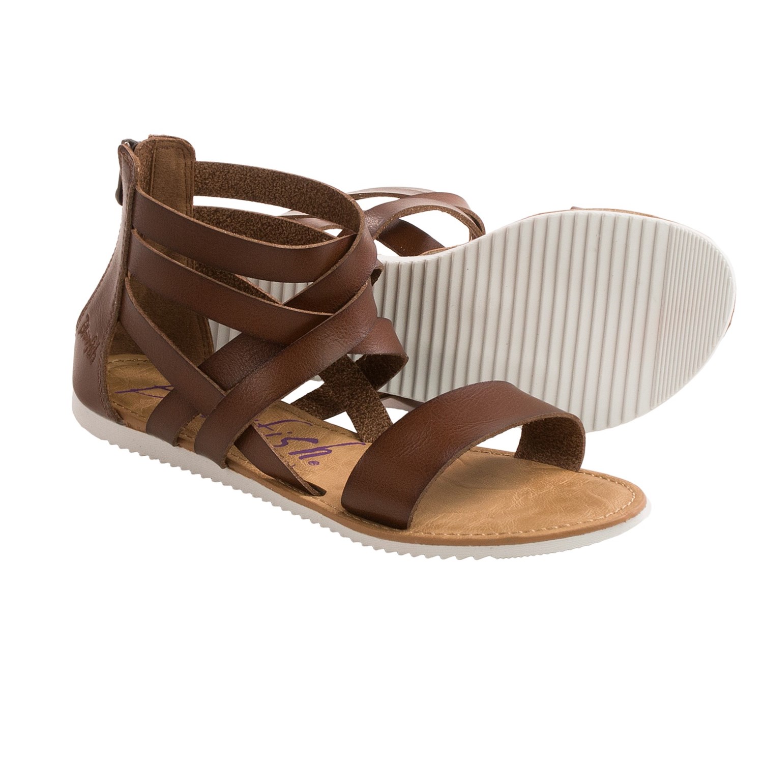blowfish black gladiator sandals