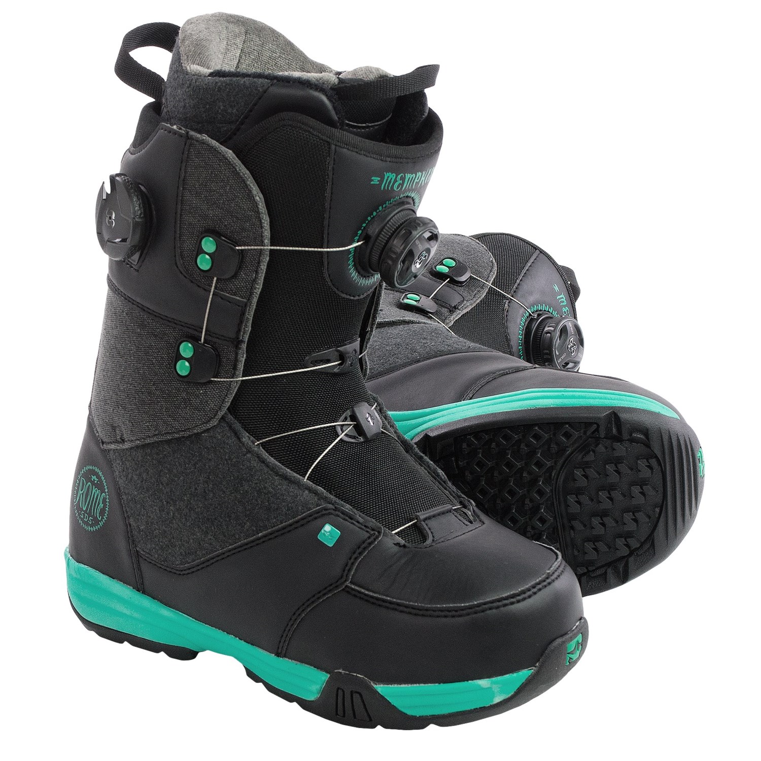 "boots snowboard double boa