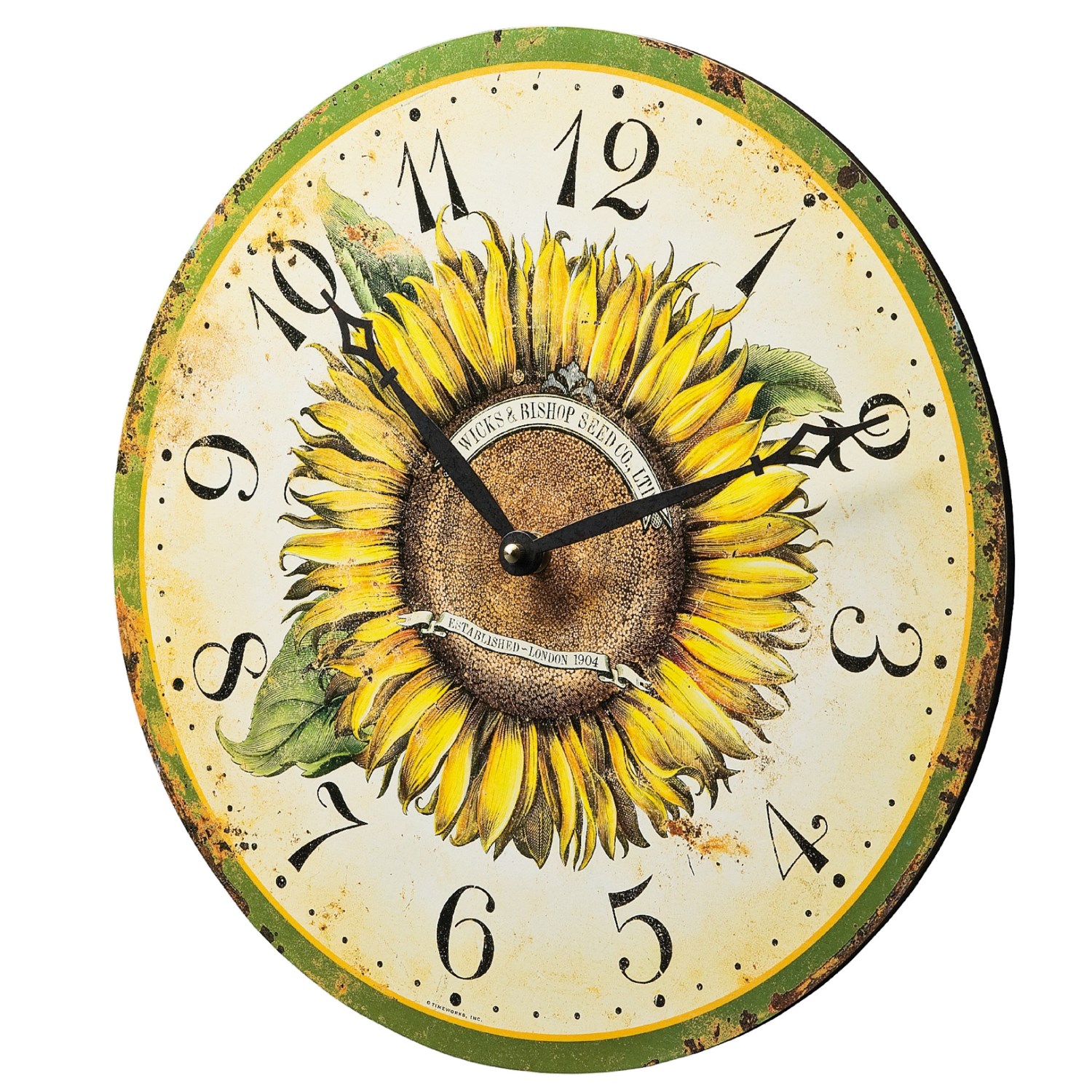 Timeworks AntiqueLook Wall Clock 94741 Save 44