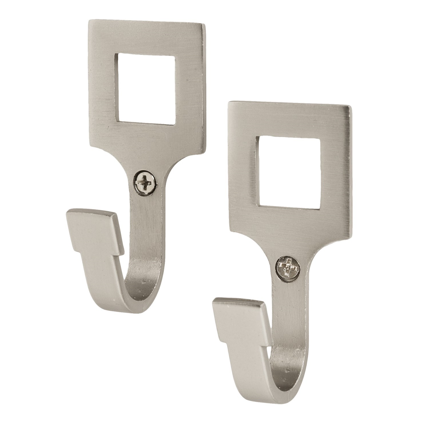 Versailles MultiPurpose Square Wall Hooks Set of 2 9584D Save 56