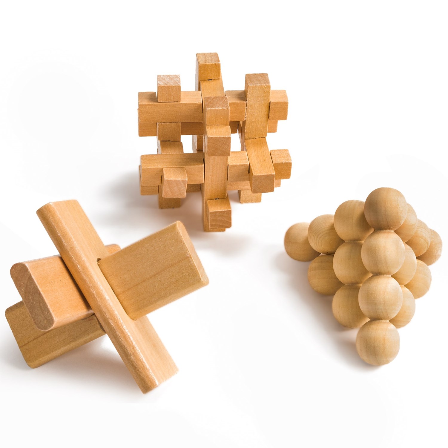 Professor Puzzle Wooden Puzzle Set 3Pack Save 55