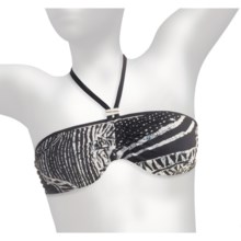 Profile by Gottex Coral Sea Bandeau Top (For Women) in Navy/White - Closeouts