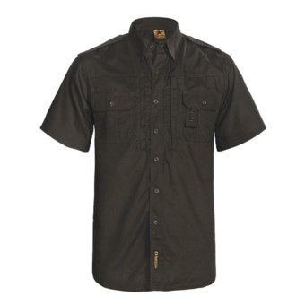 Propper Lightweight Tactical Shirt - Short Sleeve (For Men) in Sheriff's Brown