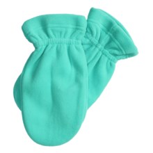 PT Sportswear Fleece Mittens (For Women) in Green - Closeouts