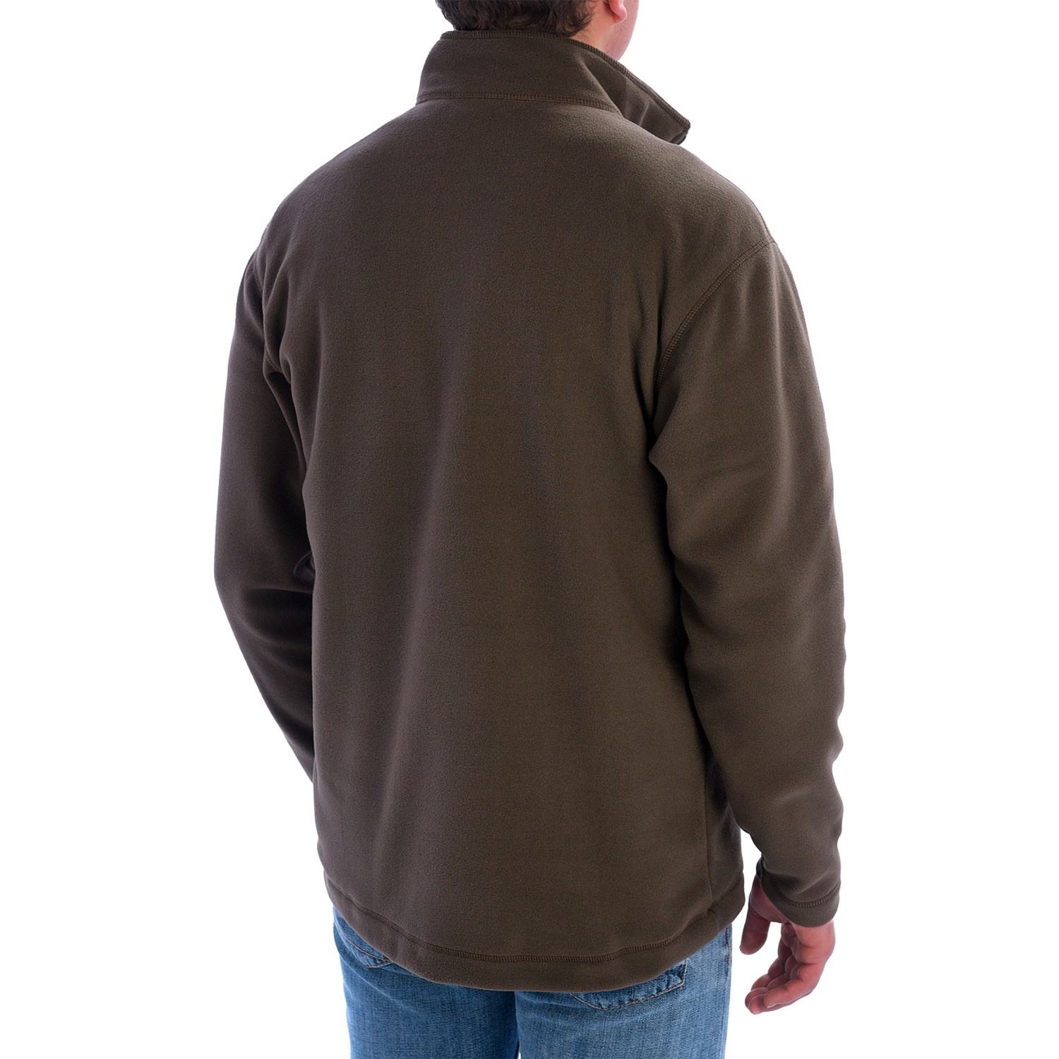 men's long sleeve fleece shirt