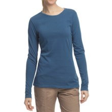 Pulp Crew Shirt - Cotton-Modal, Long Sleeve (For Women) in Denim - Closeouts