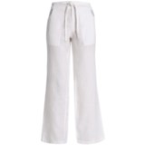 Pulp Linen Drawstring Pants (For Women)