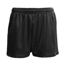 Pulp Mesh Shorts (For Women) in Black - Closeouts