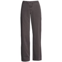 Pulp Pigment-Dyed Stretch Pants - 5-Pocket (For Women) in Fudge - Closeouts
