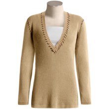 Pulp Shaker Sweater - Long Sleeve (For Women) in Toffee - Closeouts