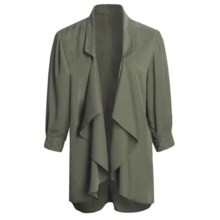 Pulp TENCEL® Cardigan Shirt - Long Sleeve (For Women) in Ivy - Closeouts