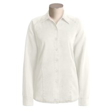 Pulp TENCEL® Raglan Shirt - Long Sleeve (For Women) in Winter White - Closeouts