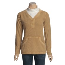 Pulp V-Neck Shirt - Long Sleeve (For Women) in Hazelnut - Closeouts