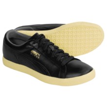 Puma Clyde Lux Sneakers (For Men) in Black - Closeouts