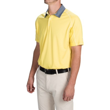Puma Golf Titan Tour Polo Shirt UPF 40+, Short Sleeve (For Men and Big Men)