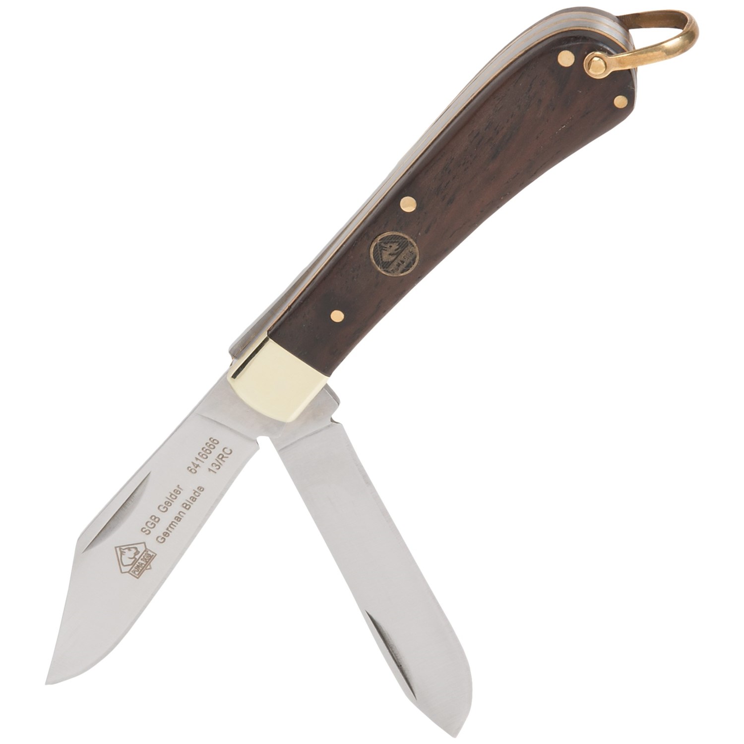 Puma Knife Company USA SGB Gelder Folding Pocket Knife Straight Edge