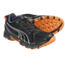 Puma Pumafox Trail Running Shoes (For Men) in Black/Silver/Flame Orange - Closeouts