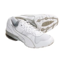 Puma TX-300 ML2 Bubble Running Shoes (For Men) in White/Metallic Silver - Closeouts