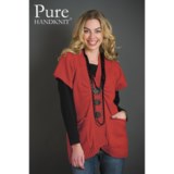Pure Handknit Avery Tunic Sweater - Short Sleeve (For Women)