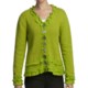 Pure Handknit Brooklyn Ruffle Cardigan Sweater (For Women)