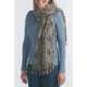 Pure Handknit Cotton Milan Scarf - Oversized Crochet (For Women)