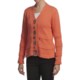Pure Handknit Karon Cardigan Sweater (For Women)