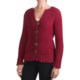 Pure Handknit Ranong Cardigan Sweater (For Women)