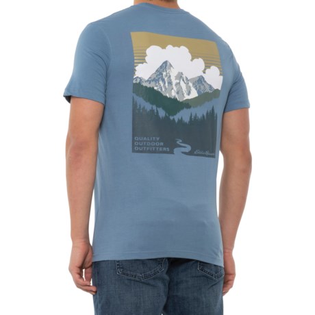 Eddie Bauer Quality Outdoor Outfitters T-Shirt - Short Sleeve (For Men) - HARBOR MIST (M )