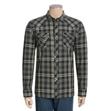 Quiksilver Birkhart Shirt - Long Sleeve (For Men) in Black - Closeouts