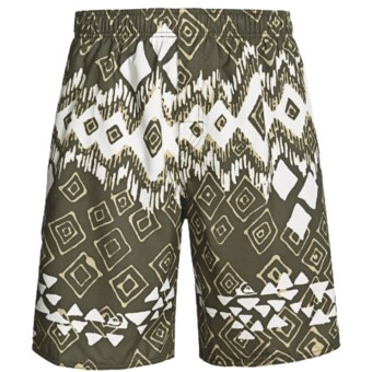 Quiksilver Freestyle Volley Shorts (For Men) in Seal