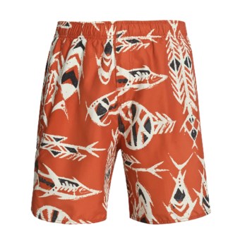 Quiksilver Petrofish Volley Shorts (For Men) in Red