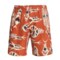 Red Quiksilver Petrofish Volley Shorts (For Men)