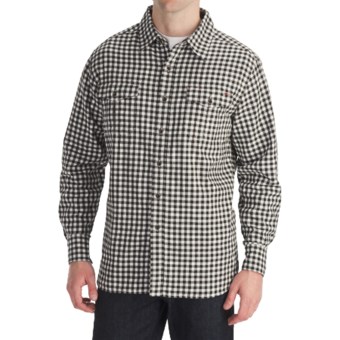 Quiksilver Prospect Ave Plaid Shirt - Long Sleeve (For Men) in Dark Brown