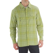 Quiksilver Prospect Ave Plaid Shirt - Long Sleeve (For Men) in Green - Closeouts