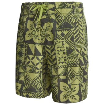 Quiksilver Tapama Volley Shorts (For Men) in Green