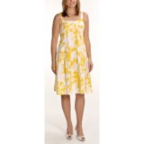 R & K Printed Sundress - Sleeveless (For Women)