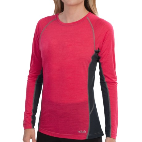Rab Meco 120 Base Layer Top Long Sleeve For Women